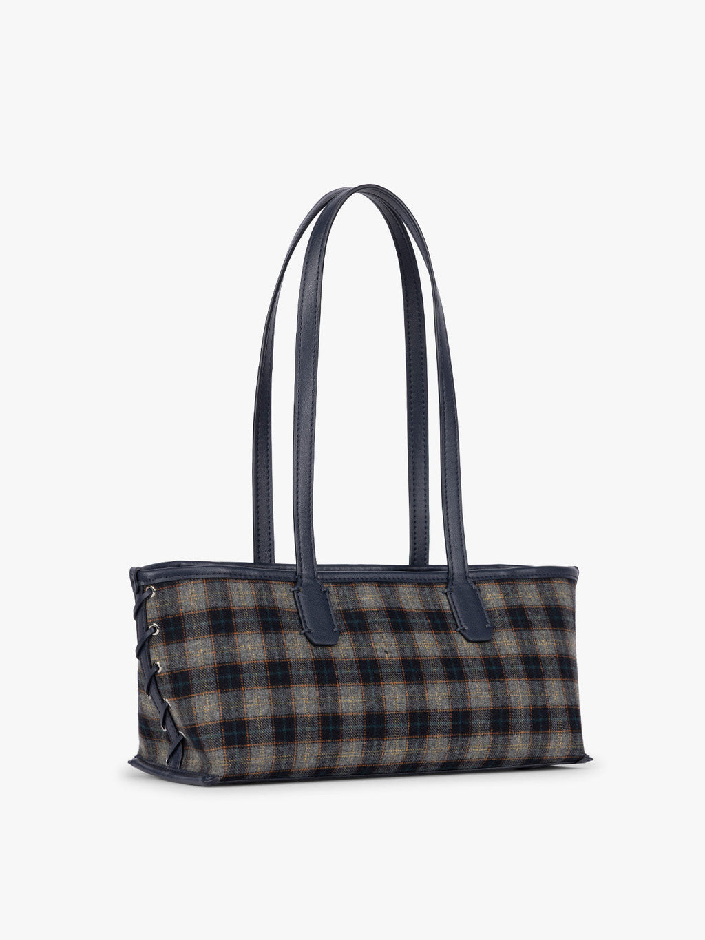 Colette Shoulder Tote in Brushed Flannel
