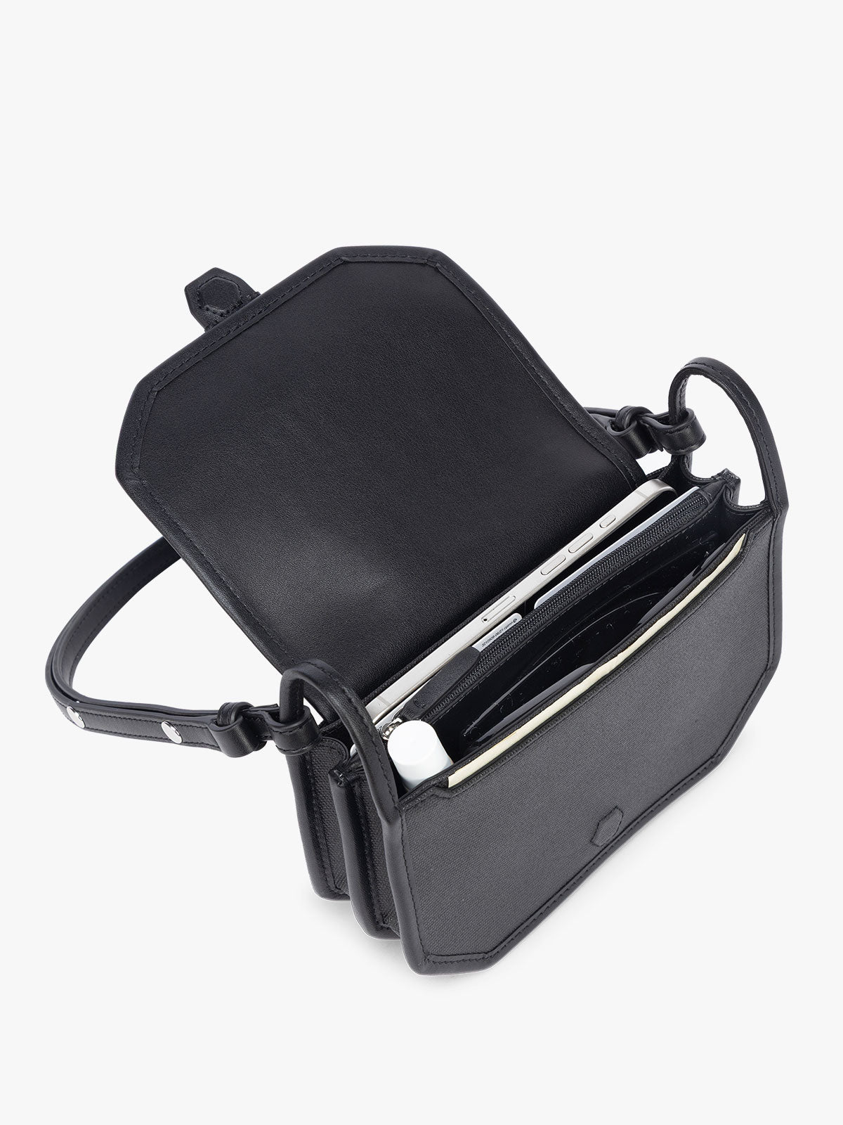 Colette Crossbody Wallet Bag in Canvas