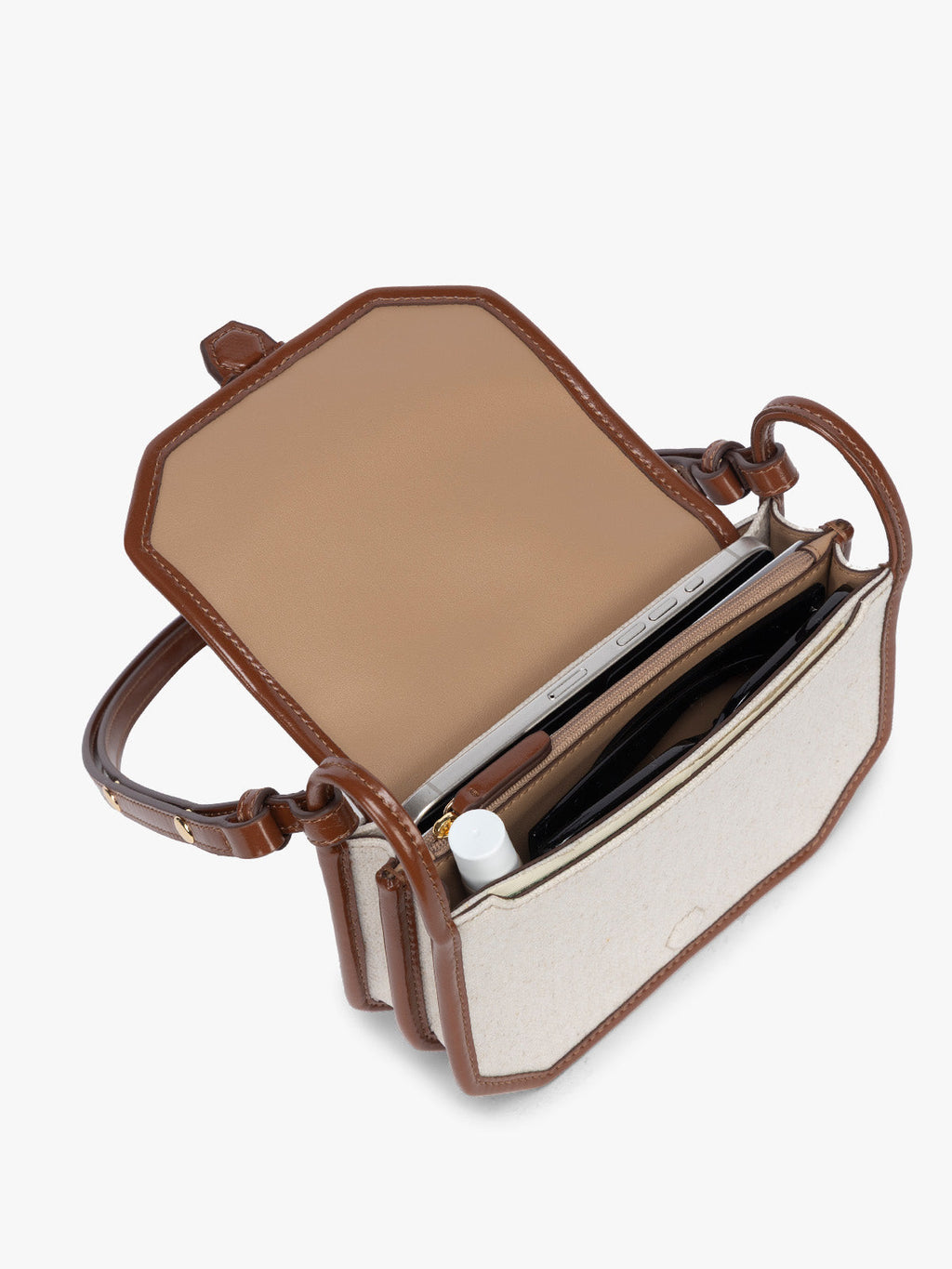 Colette Crossbody Wallet Bag in Canvas