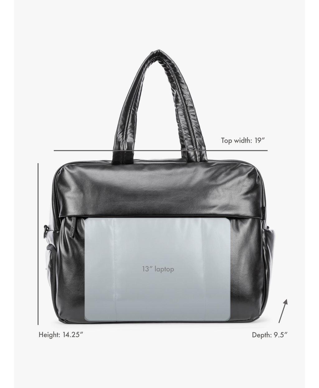 Luka Large Duffel in Vegan Leather