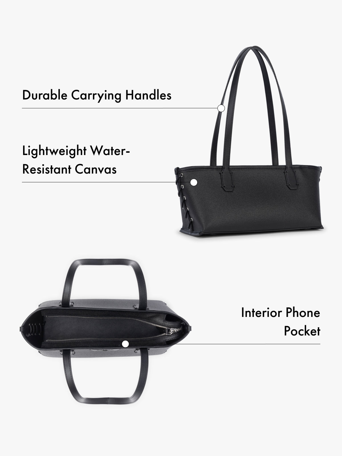 Colette Shoulder Tote in Canvas