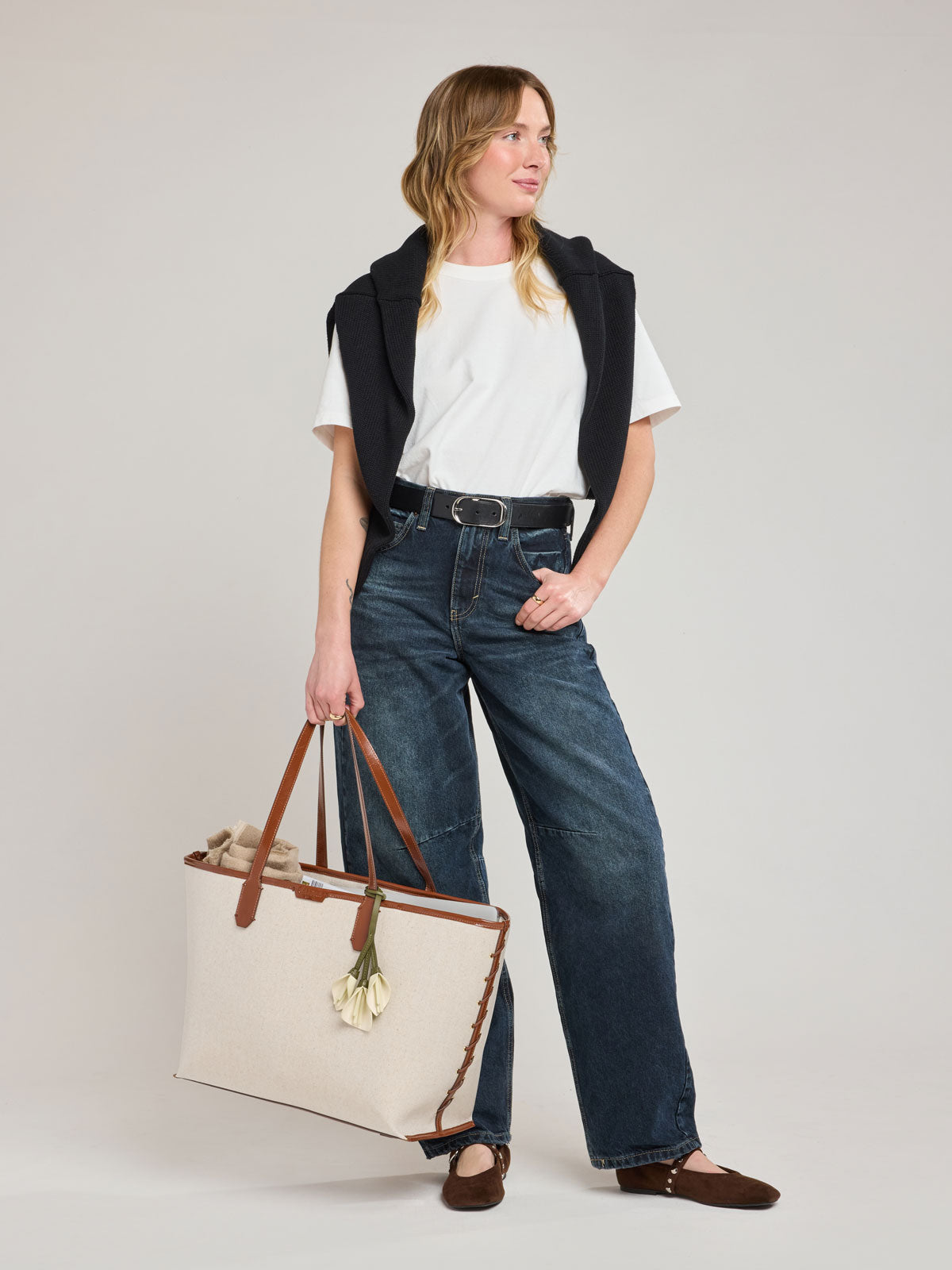Colette 15" Laptop Tote in Canvas